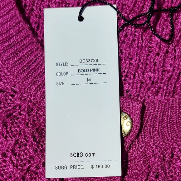 NWT BCBGMaxAzria knit sweater - Picture 4 of 6